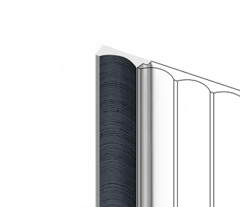 Финишний молдинг HI WOOD